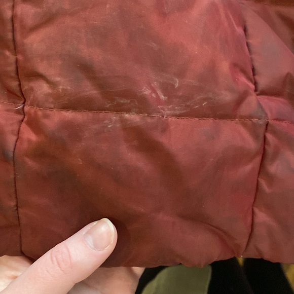 Lands End Shimmer Down Coat - Picture 5 of 5